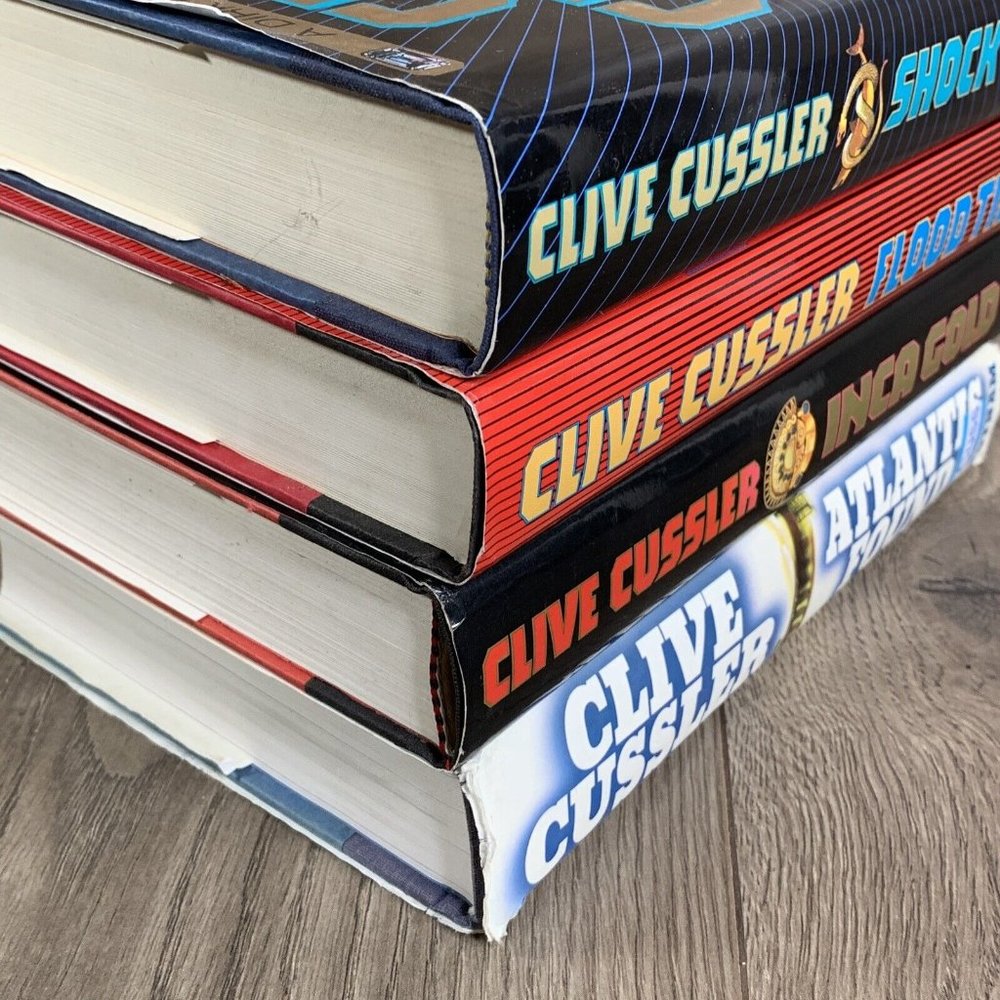 CLIVE & DIRK CUSSLER - Lot Of 4 Dirk Pitt Hardcover - Picture 7 of 14